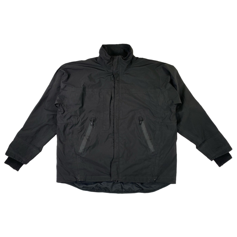 Zero Restriction FW2 Contender Lined Gore-Tex Golf Jacket Men's Large Black